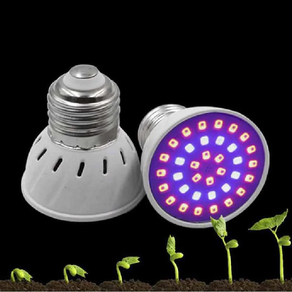 E27 110V 220V полный спектр светодиодный светильник для выращивания растений лампы Фито лампа для комнатных садовых растений цветок гидропоника, шатер для выращивания светильник ing