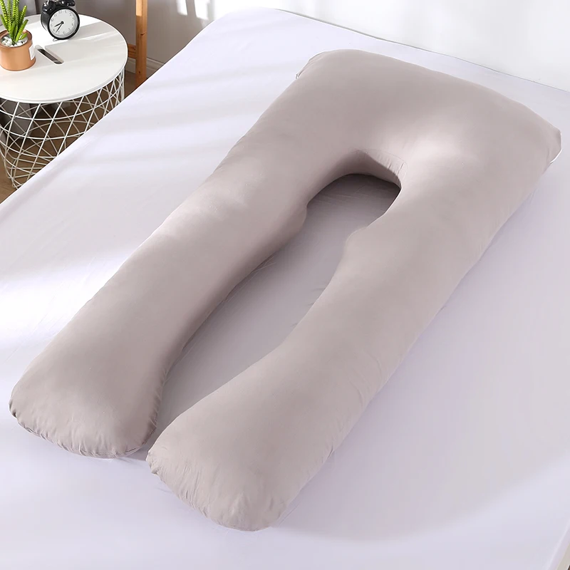 Body Pillow 2 Подушка для сна для беременных женщин, хлопковая наволочка для тела, u-образные подушки для беременных, боковые шпалы для беременных, постельные принадлежности - Цвет: Body Pillow 2