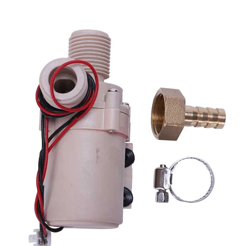 Dc 12V Солнечный циркуляционный насос горячей воды бесщеточный мотор для водяного насоса