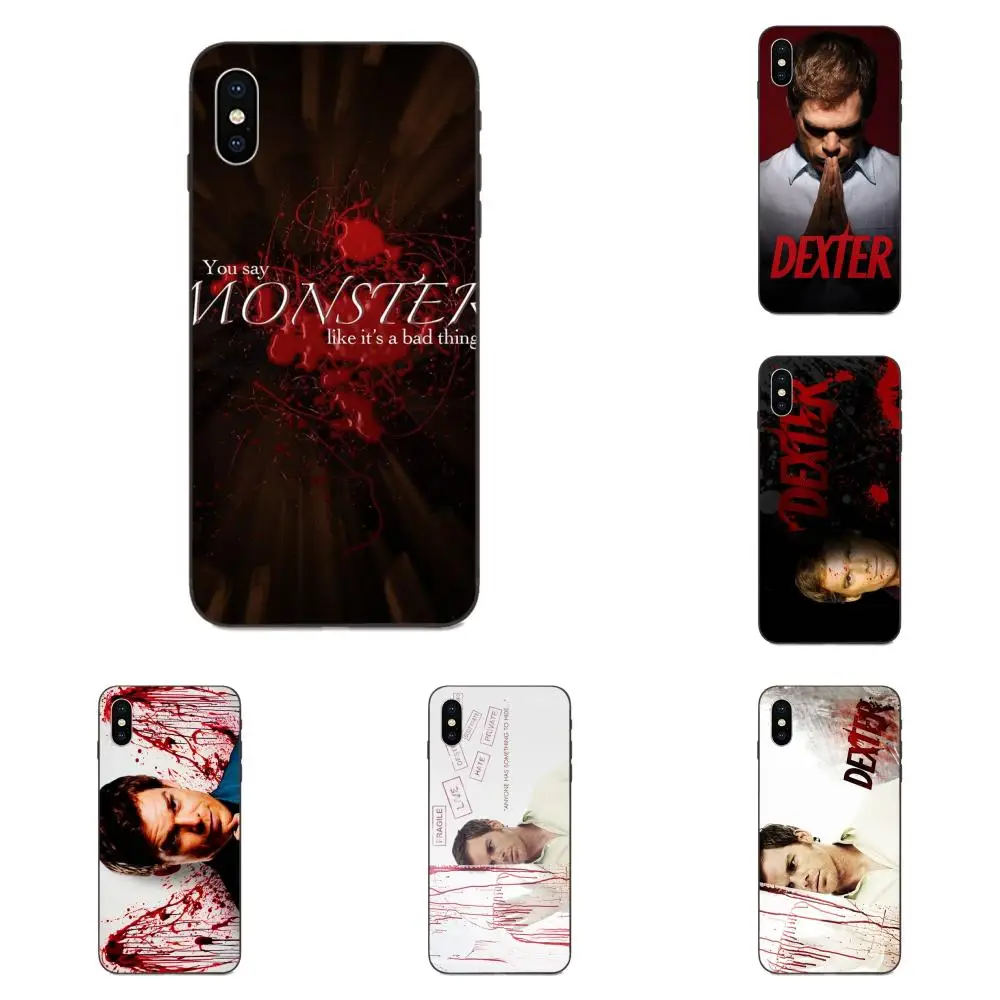 Soft Cellphone Black For Xiaomi Redmi Note 3 3S 4 4A 4X 5 5A 6 6A 7 7A K20 Plus Pro S2 Y2 Y3 The Dexter Tv Show Best Plastic | Мобильные