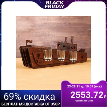 

Wooden mini-bar "Ship"