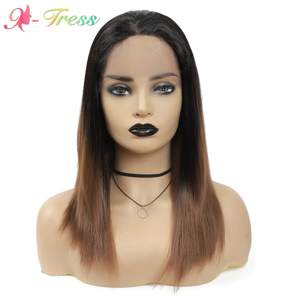 X TRESS темные корни эффектом деграде (переход от темного к коричневый Цвет