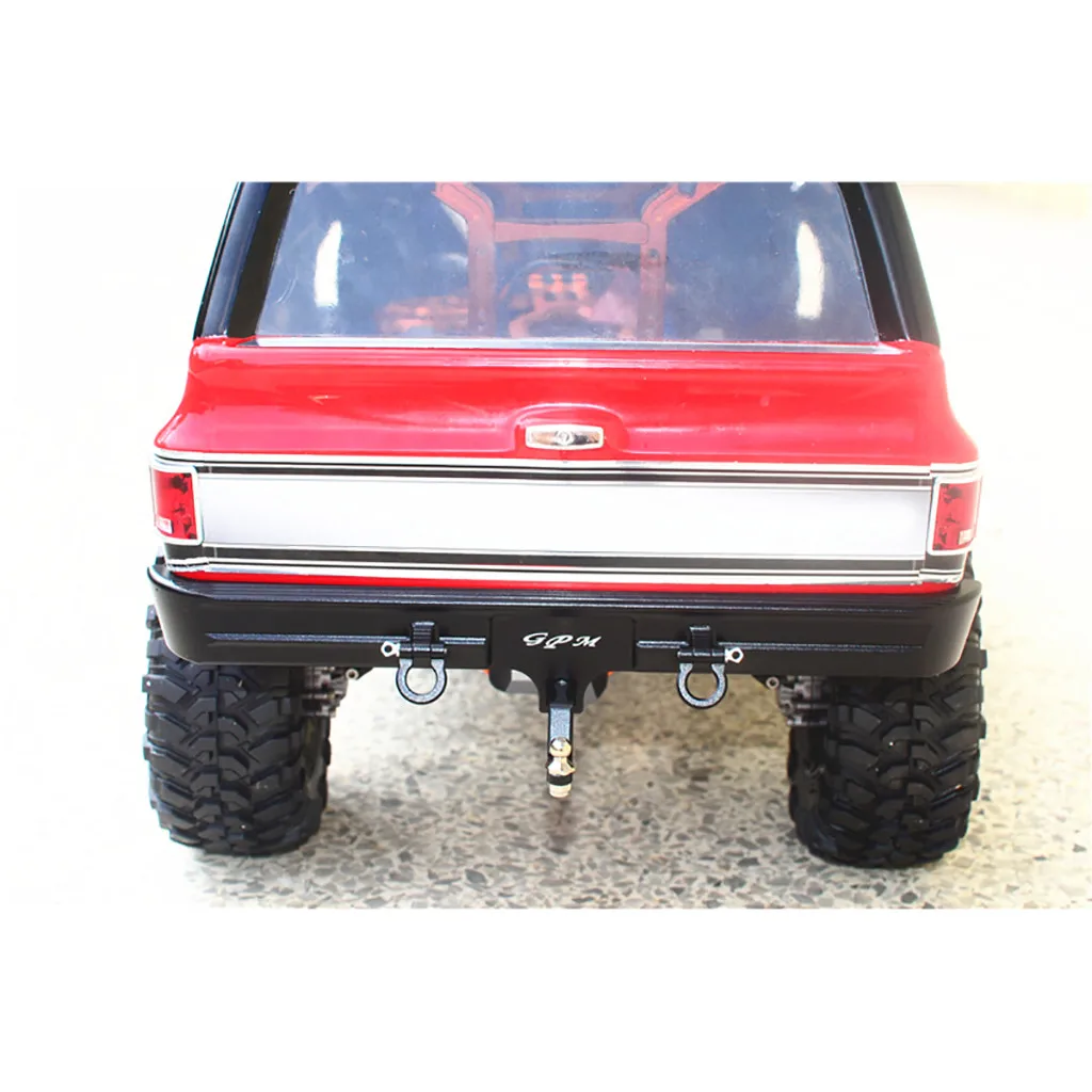 GPM гоночный алюминиевый сплав задний бампер для Traxxas TRX4 1/10 RC автомобиля# J