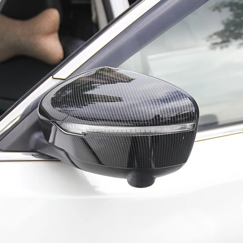 

Car Rearview Mirror Cover Cover Trim ABS Chrome Car Accessories Styling For Nissan QASHQAI J11 2016 2017 2018