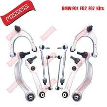 

10 Pieces Front Suspension Control Arm Stabilizer Link Tie Rod Assemblies Kits For BMW 7 Series F01 F02 F03 F04, 5 Series GT F07