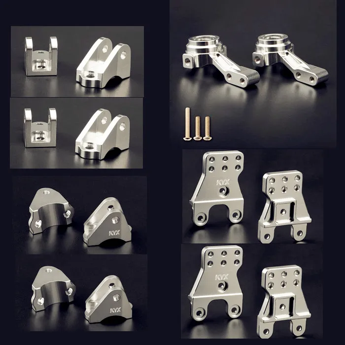 KYX アルミ製フロント＆リアショックマウント 上下アクスルマウント