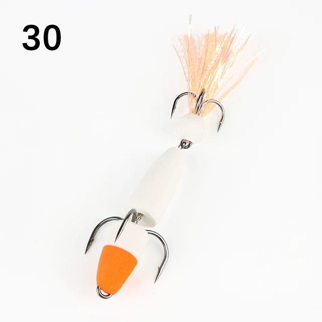 W.P.E New Fishing Lure 1pcs M Swim Bait Soft Lure High Density Foam Lure Fishing Tackle Multicolor Bass Artificial Lure Wobblers 30