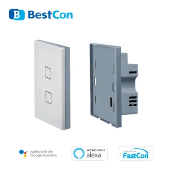 

100% Original Broadlink BestCon Smart wall light switch smart home remote control Works with Alexa and Google home US UK EU TC2S