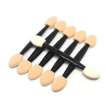 

10Pcs Makeup Double-end Eye Shadow Eyeliner Brush Sponge Applicator Tool J1204