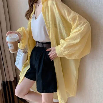 

Plus Size Women's Shirt Long Sleeve Button Solid Shirts Casual Single Breasted Female Fashion Sweet Spring Summer Tops Clothes