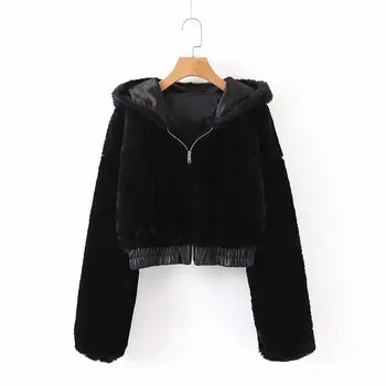 

Hot sale JN61025-120 Euro-American Wind Lady's new fur coat
