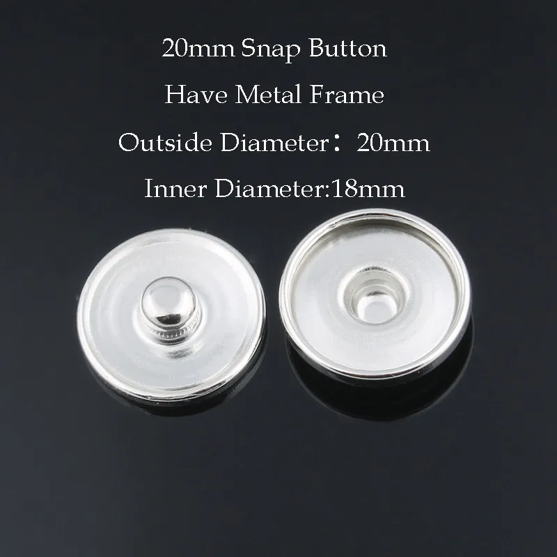 Metal Snap Buttons 50pcs/lot 12MM&18MM&20MM