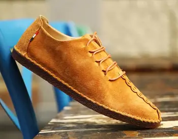 

Autumn men's shoes trend men's casual light shoes 2019 new wild bean bean tide shoes winter