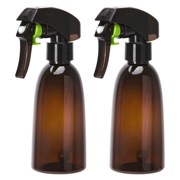 

2 Pcs 200Ml Fine Mist Spray Bottle for Hairdresser Haircut, with Steel Ball, Water Atomizer Flairosol Spritz Bottle