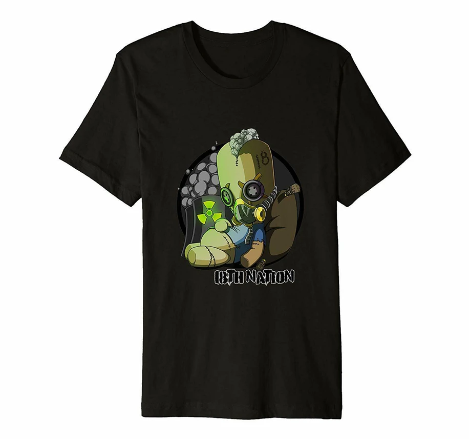 Meltdown 18Th Nation Nuclear Reactor Accident Muppet Horror Black T-Shirt S-3Xl Humorous Tee Shirt |