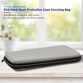 

EVA Hard Case Protection Cover Carrying Storage Bag Durable Scratch Prevention Double Zippers for Nintend Switch Console
