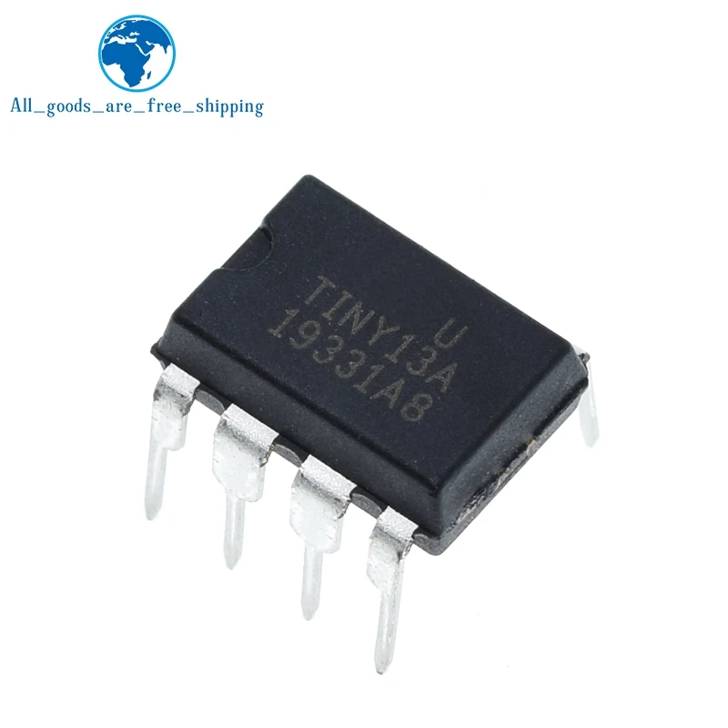 TZT ATTINY13A PU ATMEL ATTINY13 13A 8DIP IC|Интегральные схемы| |