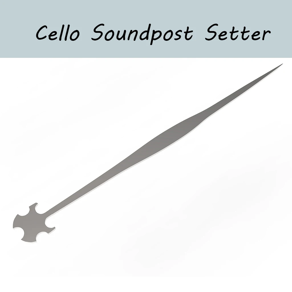 

Silver Tone Cello Sound Post Setter Repair Tool Sound Post Setting Tool