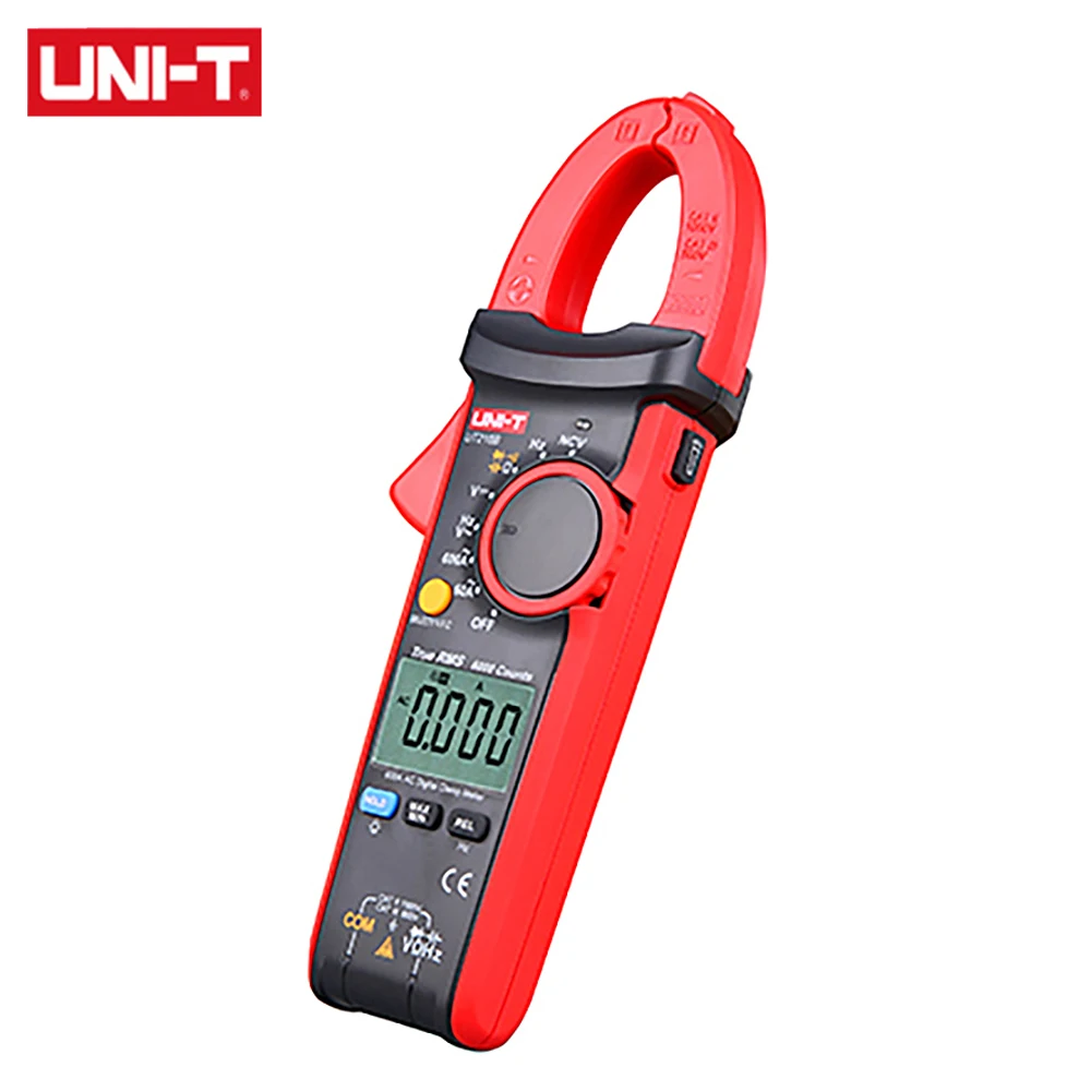 UNI-T UT216B True RMS Цифровые токоизмерительные клещи Ручной Авто Диапазон 600A AC/DC