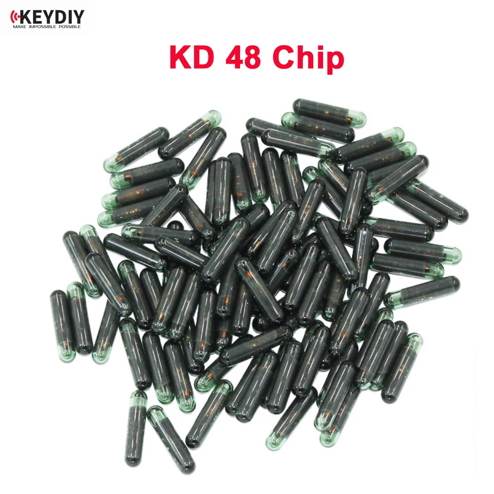 Чип-транспондер KEYDIY ID48 чип KD 48 ID для KDX2 программатор ключей 10/20/50/100 шт./лот |