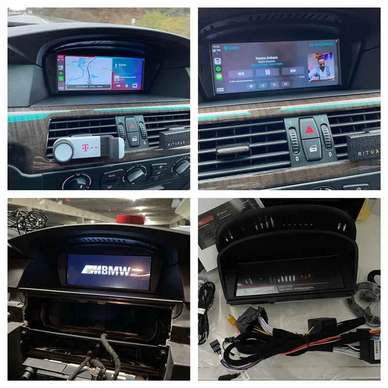 rueda Provisional Pensativo Reproductor Multimedia con GPS para coche, dispositivo con Android  11,CarPlay, 518, 520, 525, 320, 318, M3,4G, LTE,DSP,iDrive, 315 P, AHD,  para BMW E90, E91, E92 - AliExpress