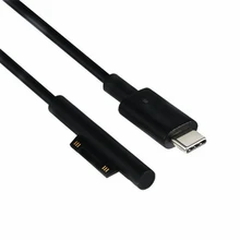 Тип usb C Питание Зарядное устройство кабель зарядного устройства Шнур для microsoft Surface Pro 6/5/4/3 Go Книга 15V зарядка PD