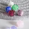 5pcs 12x10mm Round Flower Shape Lampwork Glass Loose Beads for DIY Crafts Jewelry Making Findings ► Photo 3/5