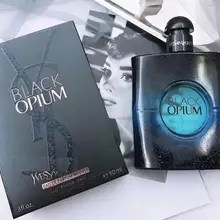 Высококачественный брендовый Женский парфюм черный Opium для аромата, стойкий Женский парфюм, ароматы для женщин, натуральный спрей