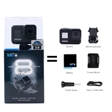 Оригинальная Экшн-Камера Gopro HERO 8 Black Go Pro Hero 8 водонепроницаемая Спортивная камера 4K Ultra HD видео 1080p прямая трансляция