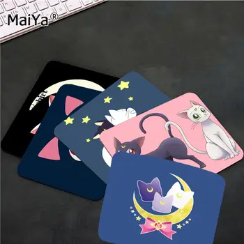 

MaiYa New Arrivals sailor moon cat Laptop Computer Mousepad Smooth Writing Pad Desktops Mate gaming mouse pad