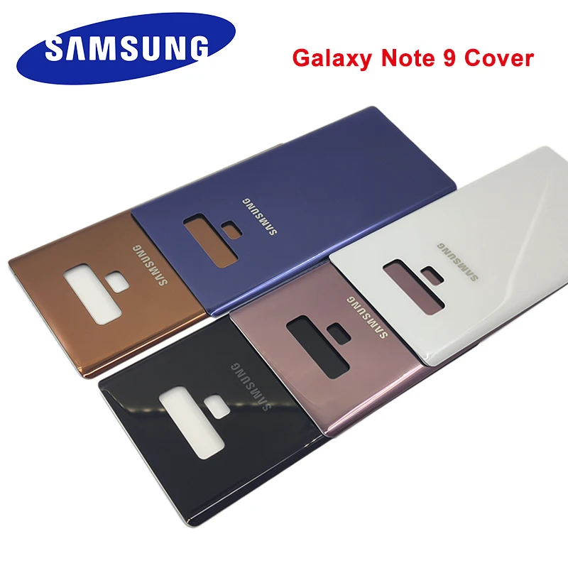 Задняя крышка батарейного отсека SAMSUNG Note 9 стеклянная 3D для Samsung Galaxy Note9 N9600 задняя