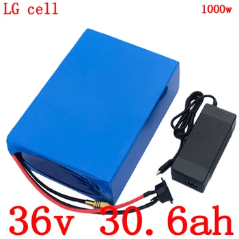 شراء36V 500W 1000W دراجة كهربائية بطارية 36v 30ah بطارية سكوتر كهربائي 36V بطارية ليثيوم استخدام LG الخليوي مع 42V 5A شاحن