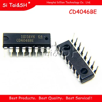 

10PCS CD4046BE DIP16 CD4046 DIP 4046BE DIP-16 new and original IC