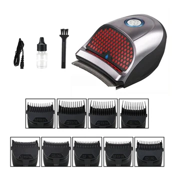 

Barber Professional Hair Clipper With Limit Combs Electric Hair Trimmer for Men Hair Removing Cutter Electric Haircut Machine
