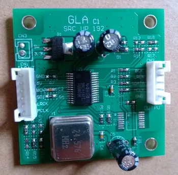 

I2S UPscale 192K/24BIT Board,SRC4192 UPscale Board ,DAC Upgrade Board