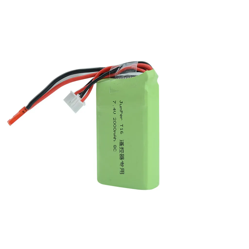 Обновление 7,4 V 2000MAH Lipo батарея часть для перемычки T16 пульт дистанционного управления Передатчик