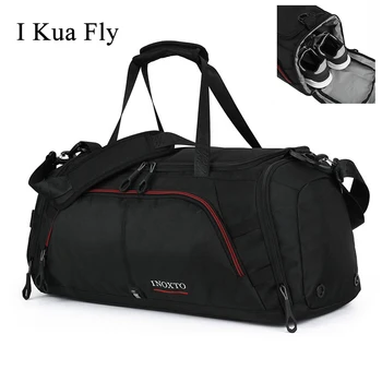 

Men Sport Gym Bag Plus Fitness Travel Lady Women Handbag Outdoor Female Backpack with Separate Space For Shoes 4