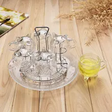 Стеклянный набор для дома 6 упаковок высокотемпературные чашки для питьевой воды без свинца для сока молока чашка с чашкой бокал для вина es стеклянные кружки для вина