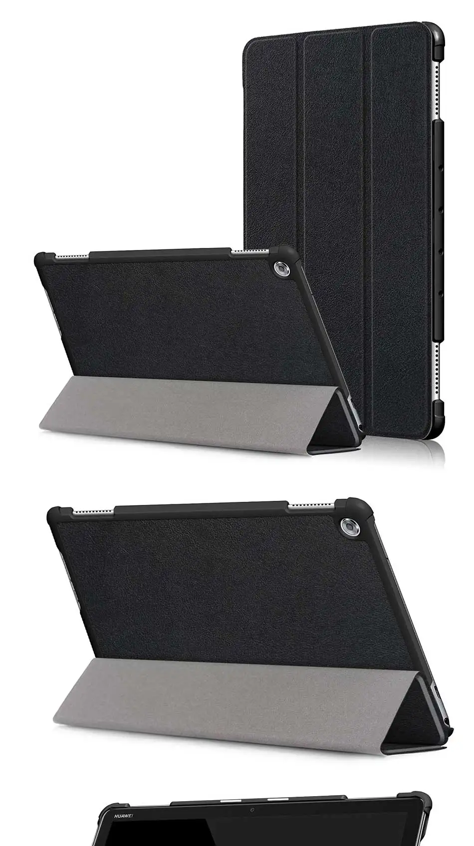 Для huawei MediaPad M5 Lite чехол 10 BAH2-W19/L09/W09 ультра тонкий PU кожаный смарт-Стенд чехол для Медиа Pad M5 Lite 10," Чехол