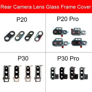 

Rear Camera Lens Glass With Frame Ring Cover For Huawei P20 P30 Pro Back Camera Glass Lens Adhesive Sticker Replacement Parts