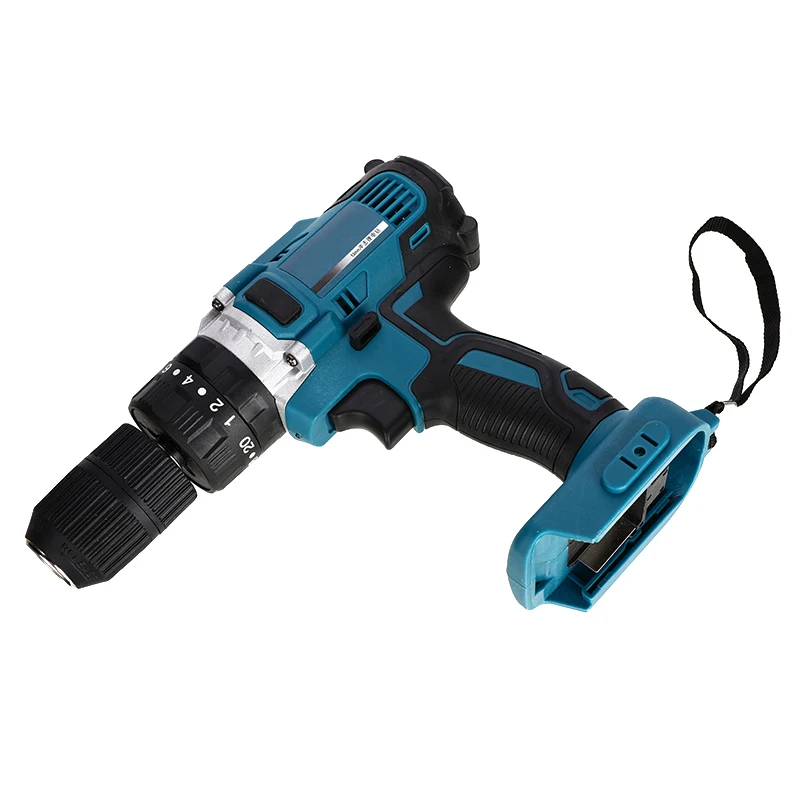 

3 in 1 Cordless Impact Drill Electric Screwdriver Drill 13mm 2-Speed Rechargable Li- Ion Battery For Makita Battery 18V
