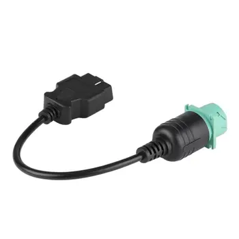 

9 Pin To 16 Pin Truck Diagnostic Cable Adapter OBD2 Interface Scanner Cable Adapter For Cummins Diesel Engine