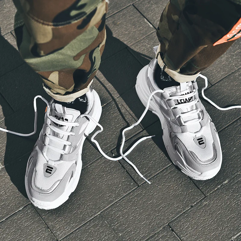 

INS Casual of Shoe Men's Trendy Shoes Versatile Athletic Shoes Online Celebrity MEN'S SHOES Spring Summer Hong Kong Style Extra