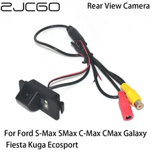 

ZJCGO Car Rear View Reverse Back Up Parking Camera for Ford S-Max SMax C-Max CMax Galaxy Fiesta Kuga Ecosport