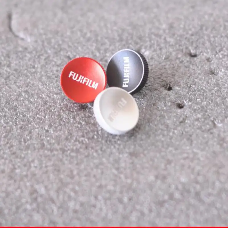 Per Fujifilm Fuji Xt20 X100F X-T2 X100T X-T10 X20 Xt3 Xpro1 Xpro2 X100F Metallo Superficie Concava Fotocamera Morbida Pulsante Di Scatto