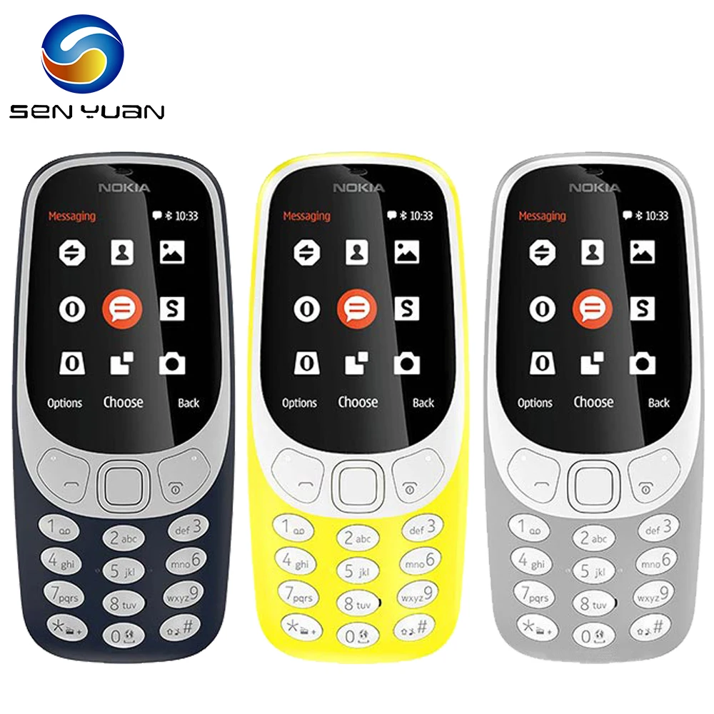 Original Nokia 3310 2017 2g Gsm Mobile Phone Unlocked 2 4 Single Dual Sim Refurbished 2mp 2017 Version Nokia 3310 Cellphone Cellphones Aliexpress