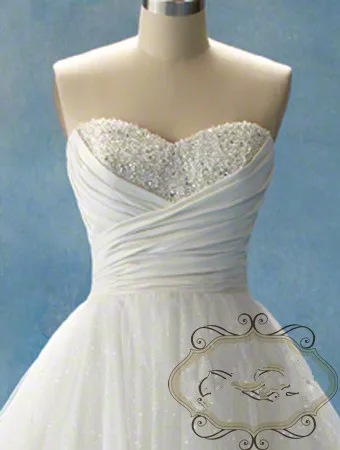 Vestidos реальное изображение ТРАПЕЦИЕВИДНОЕ Милое Свадебное платье невесты Новое сексуальное длинное Расшитое бисером расшитое блестками
