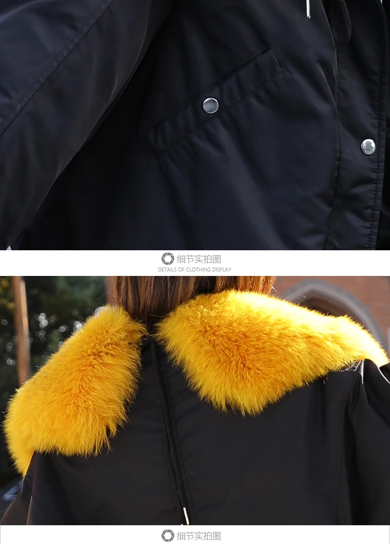 Korea winter woman duck down coat short jacket for ladies bat sleeves with fox fur collar grey white black green big size