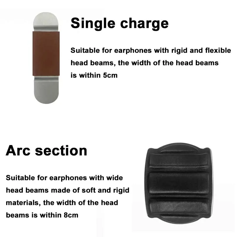 Universal Metal Headphone Holder Adjustable Desktop Headphones Clip Holder Bracket Aluminum Alloy Desk Display Shelf