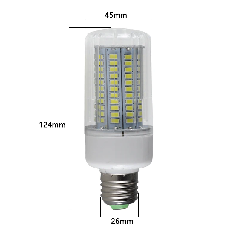 Ampoule led Кукуруза лампа E27 E14 Супер 25 вт диммер 110 В 220 в высокой мощности с регулируемой яркостью энергосберегающая лампа E 14 свеча прожектор